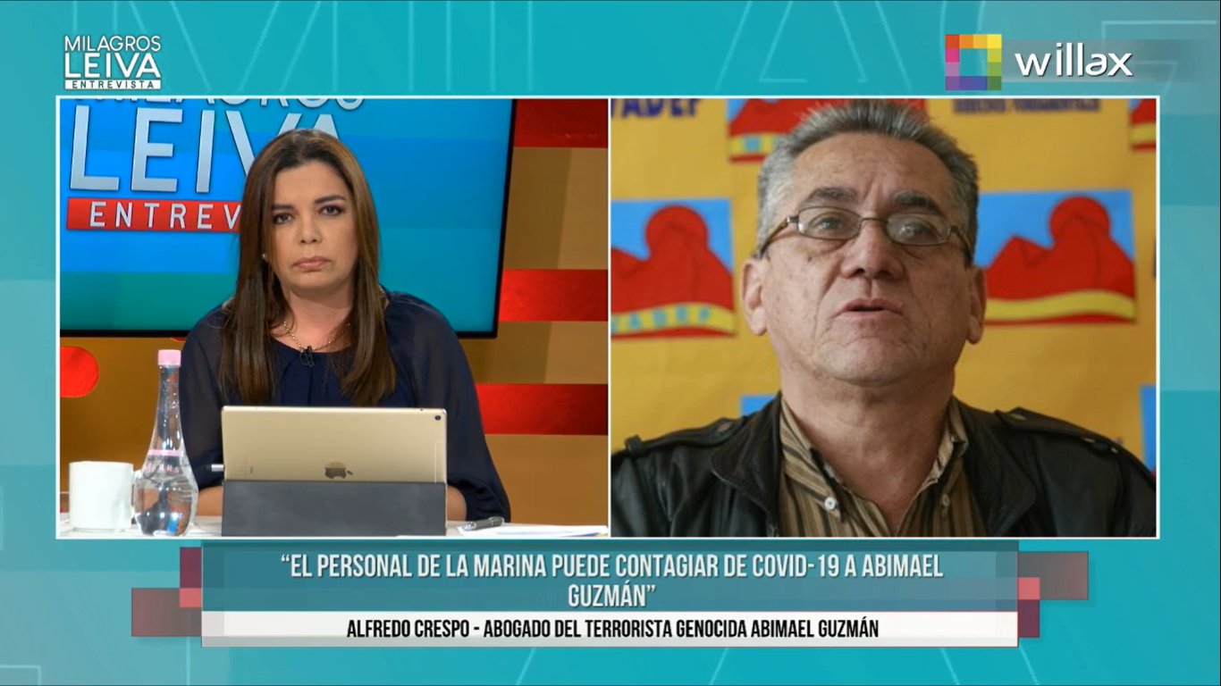 Portada: Milagros Leiva enfrenta al abogado de Abimael Guzmán