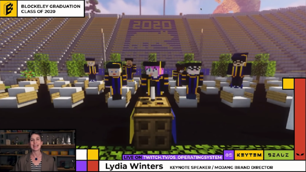 Alumnos universitarios celebran su graduación en Minecraft al no poder hacerlo presencialmente