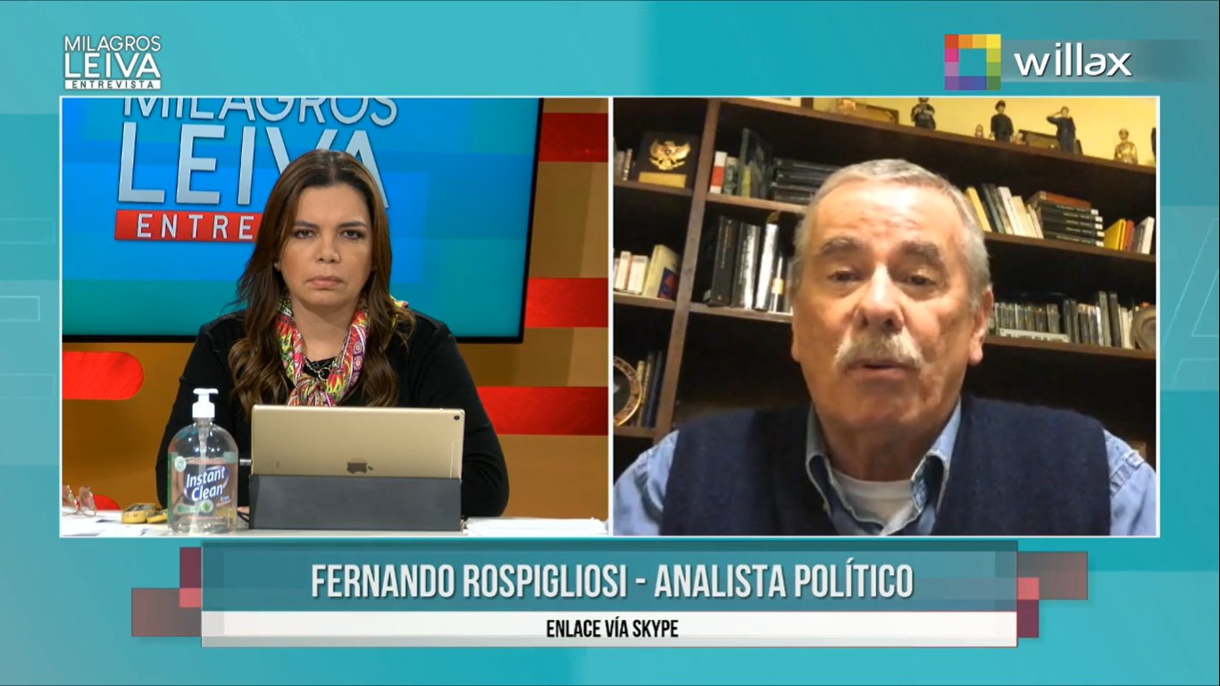 Portada: Fernando Rospigliosi: "El legado de Vizcarra será nefasto"