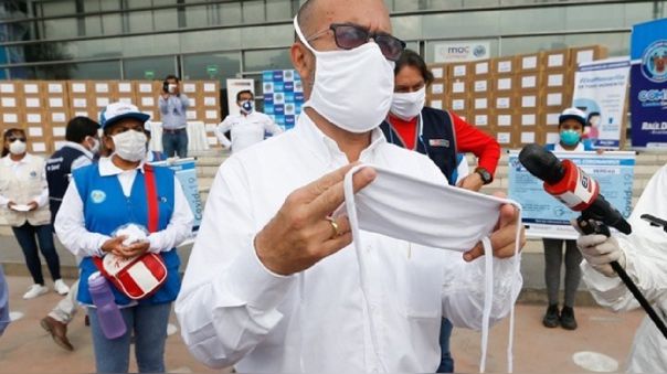 Portada: Minsa dará 10 millones de mascarillas comunitarias para la lucha contra el coronavirus en todo el Perú