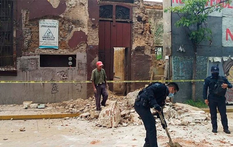 Suben a 6 los muertos tras terremoto en México