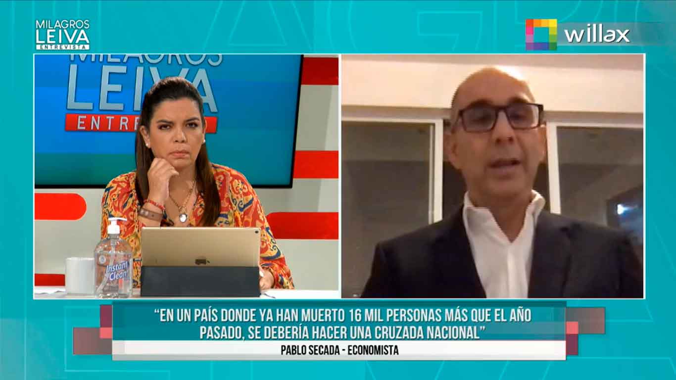 Portada: Pablo Secada: "El país tiene instituciones muy precarias. El Estado es muy precario"