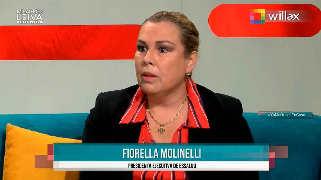 Fiorella Molinelli: "No aceptaría ser la Ministra de Salud, todo mi esfuerzo está en EsSalud"