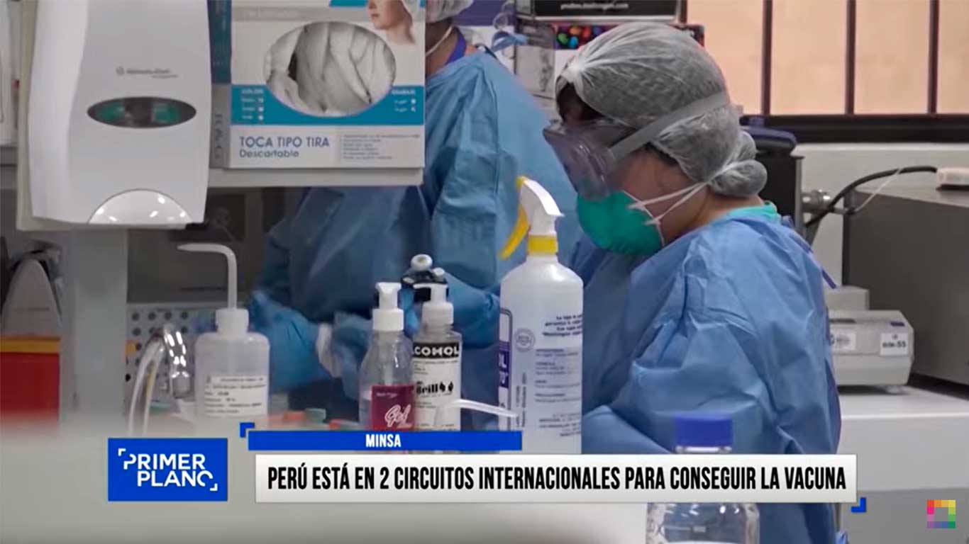 Perú se alista para comprar vacunas contra el coronavirus