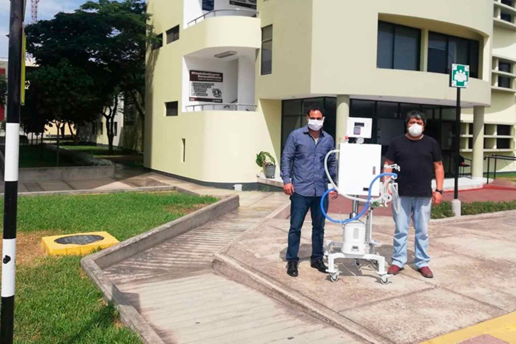 Portada: Emprendedor cajamarquino crea ventilador mecánico múltiple para pacientes con coronavirus