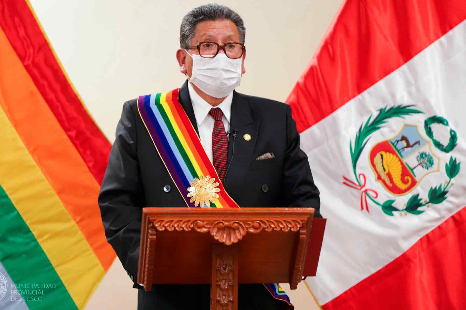 Alcalde provincial de Cusco da positivo al coronavirus
