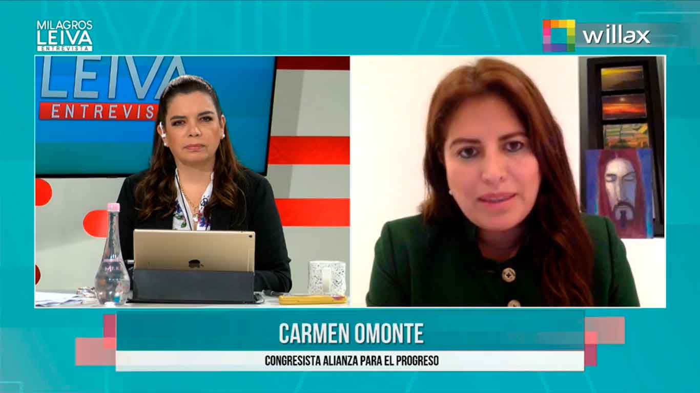 Carmen Omonte: "Este Congreso está haciendo en poco tiempo lo que no han hecho otros Congresos"