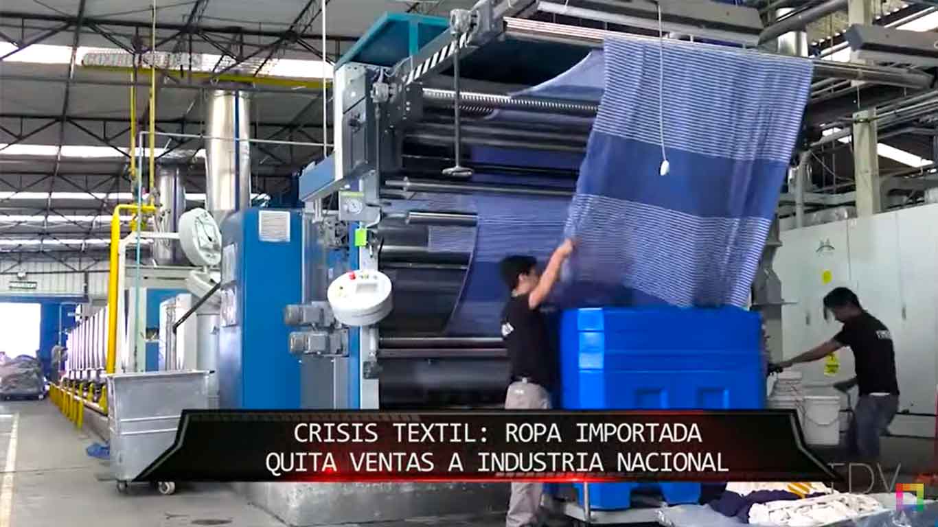 Informe "Combutters": Crisis textil, ropa importada quita ventas a industria nacional