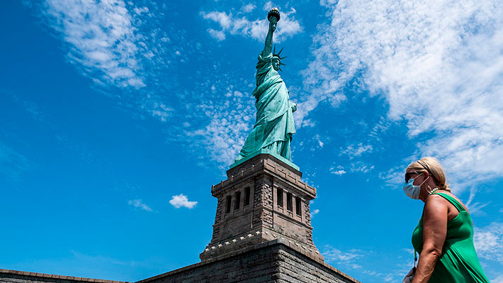 Nueva York: Estatua de la Libertad reabrió sus puertas al público