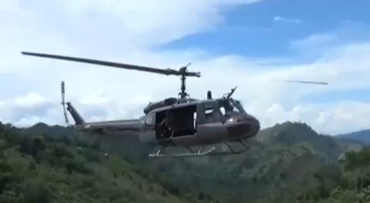 Encuentran helicóptero de la FAP desaparecido en Bagua con 7 tripulantes sin vida