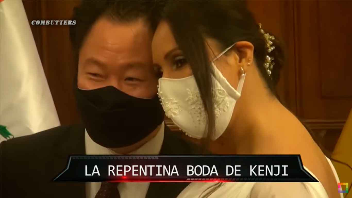 Portada: Informe Combutters: La sorpresiva boda de Kenji Fujimori