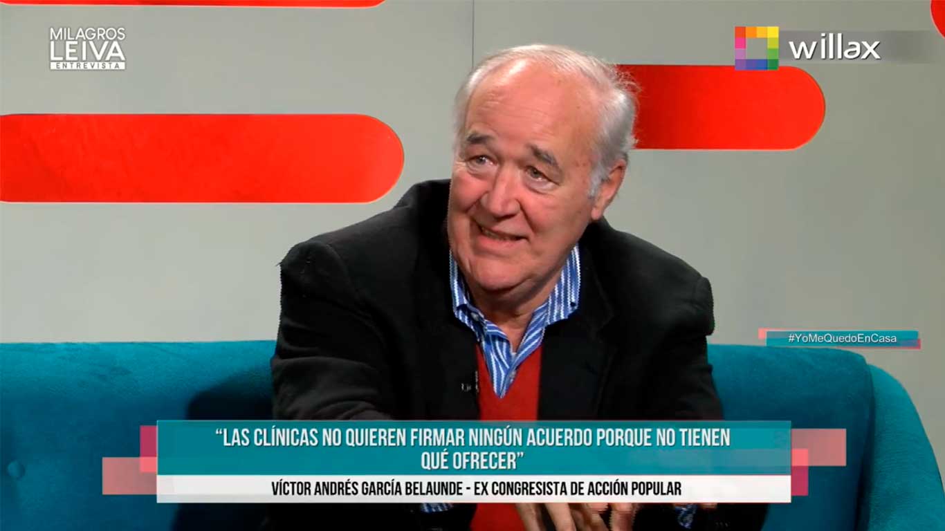 Víctor García Belaunde: "La interpelación es una manera natural de un congresista para llamar a un ministro"