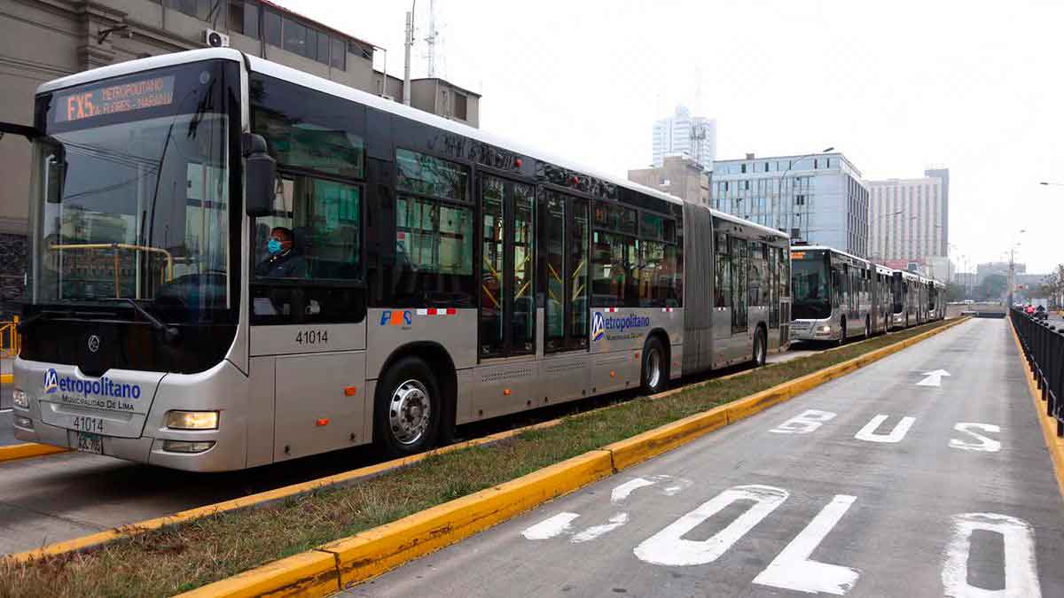 Portada: Carlos Lozada: Servicios del Metropolitano no van a ser suspendidos