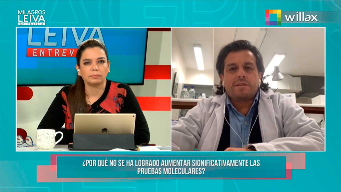 Dr. Edward Málaga: Hasta ahora no existen las reglas de validación del Minsa para la producción de la prueba molecular