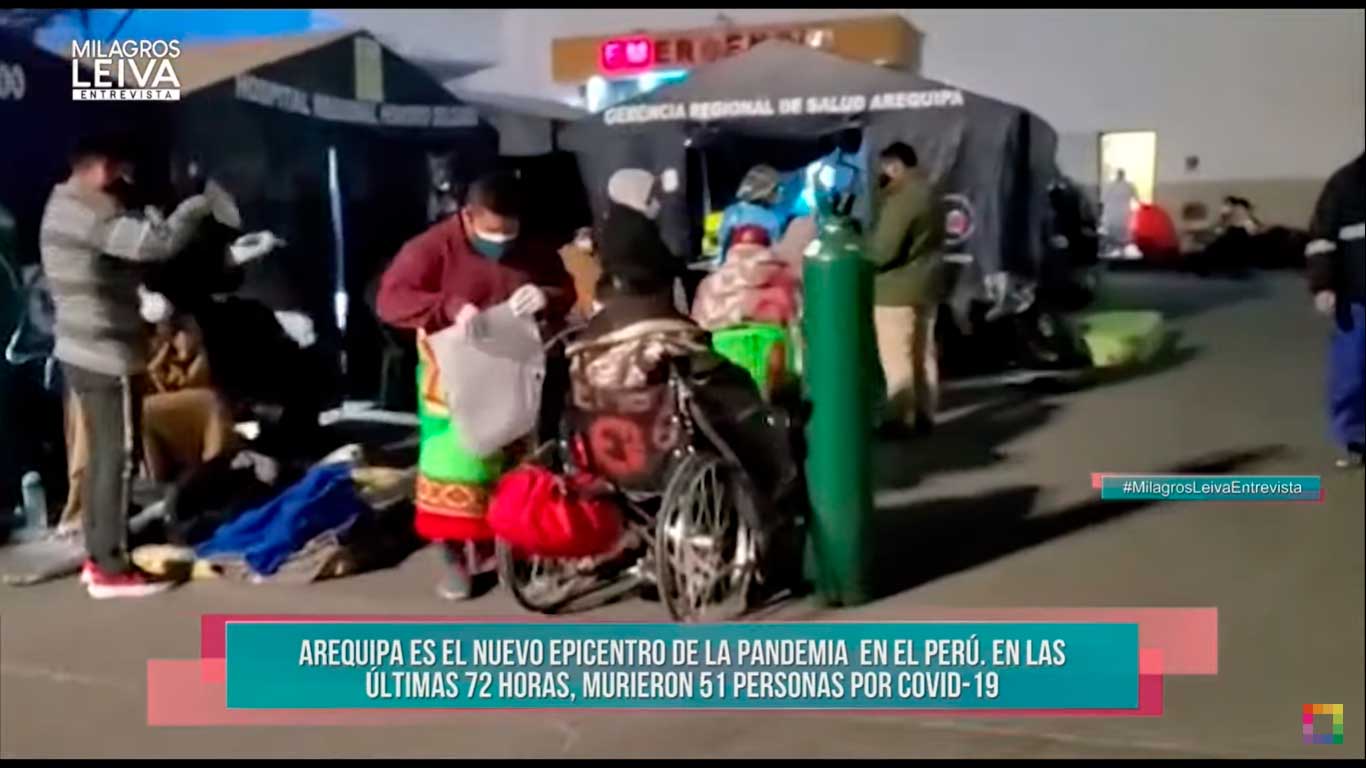 Informe Milagros Leiva Entrevista: Arequipa, el nuevo epicentro de la pandemia en el Perú