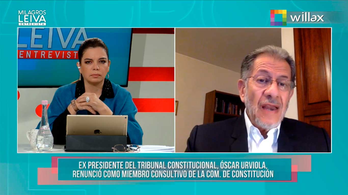 Óscar Urviola: "Le han metido machete por donde han querido a la Constitución"