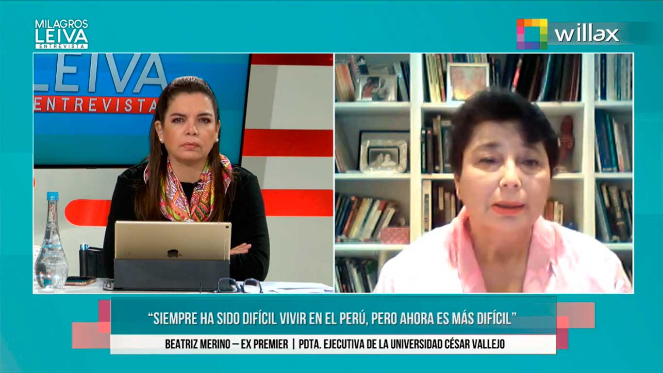 Beatriz Merino: "Es un momento propicio de renovación de Gabinete"