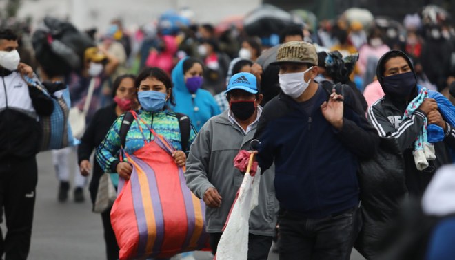 Portada: Al menos el 50% de peruanos se contagiaran con coronavirus hasta fin de año, según epidemiólogo