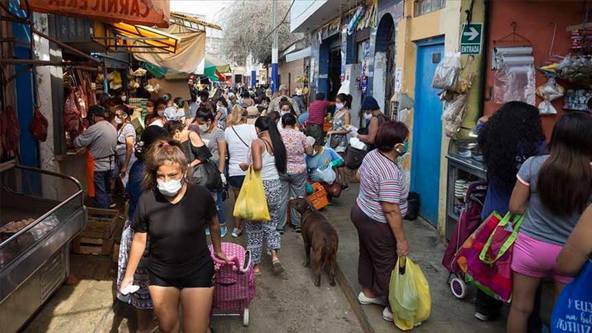 Se han reportado 4,865 nuevos casos y 189 fallecidos por covid-19 en el Perú en las últimas 24 horas