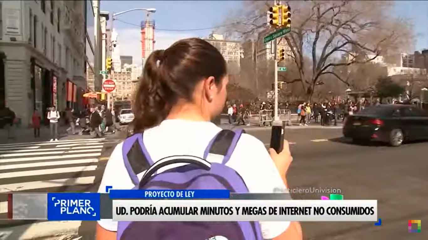 Portada: Usted podría acumular minutos y megas de internet no consumidos