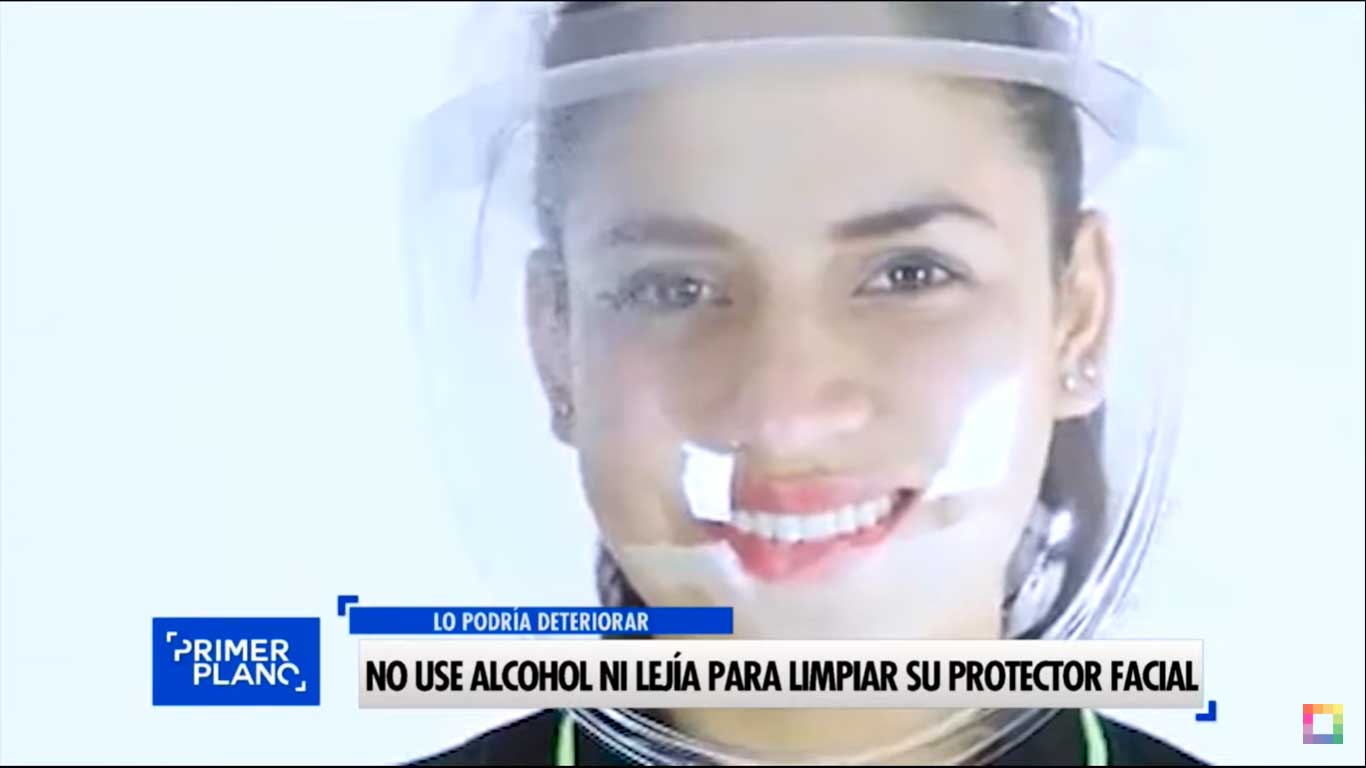 Portada: Aprenda a desinfectar y guardar los protectores faciales