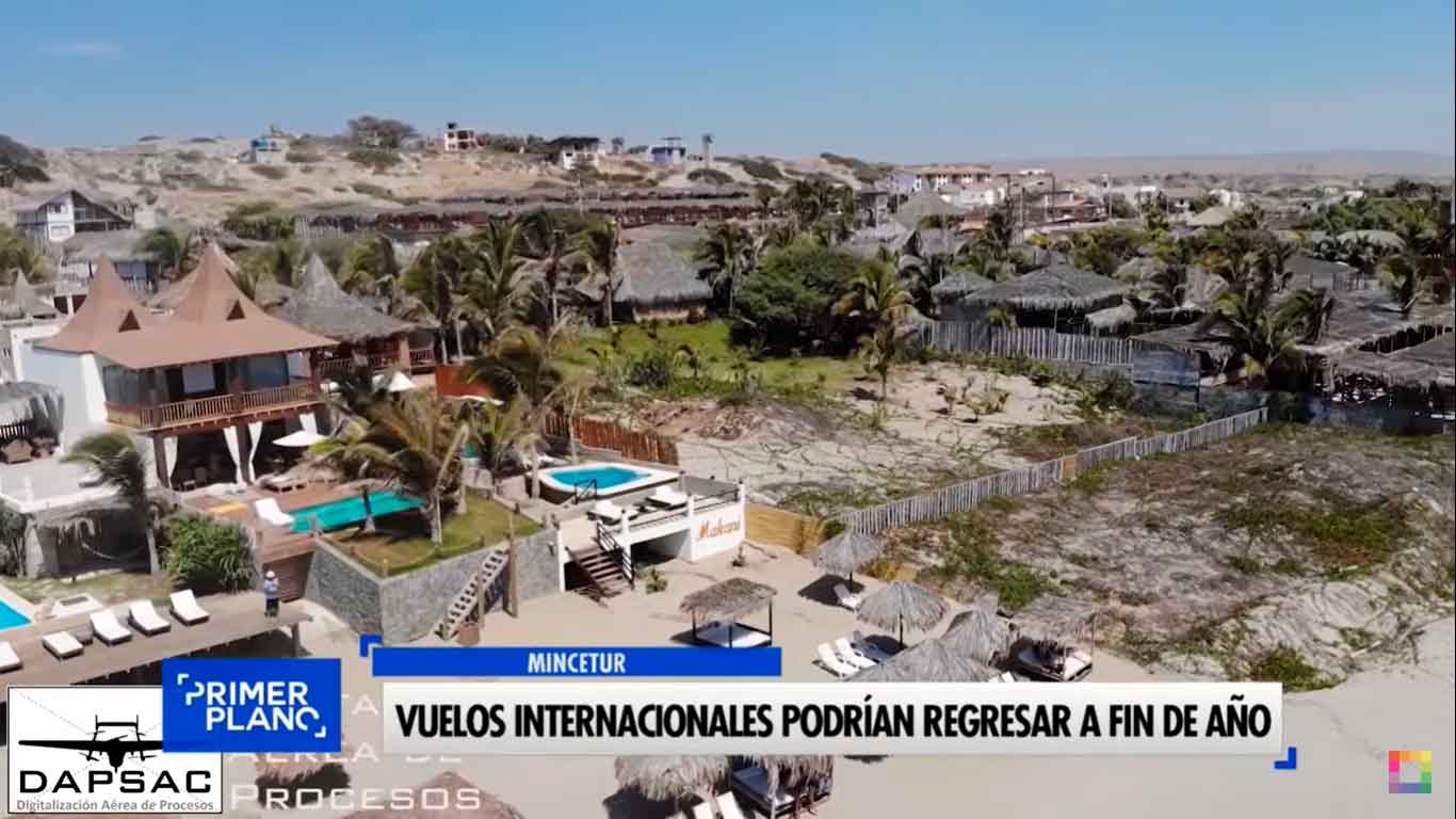 Portada: Canatur: Vuelos internacionales podrían regresar a fin de año