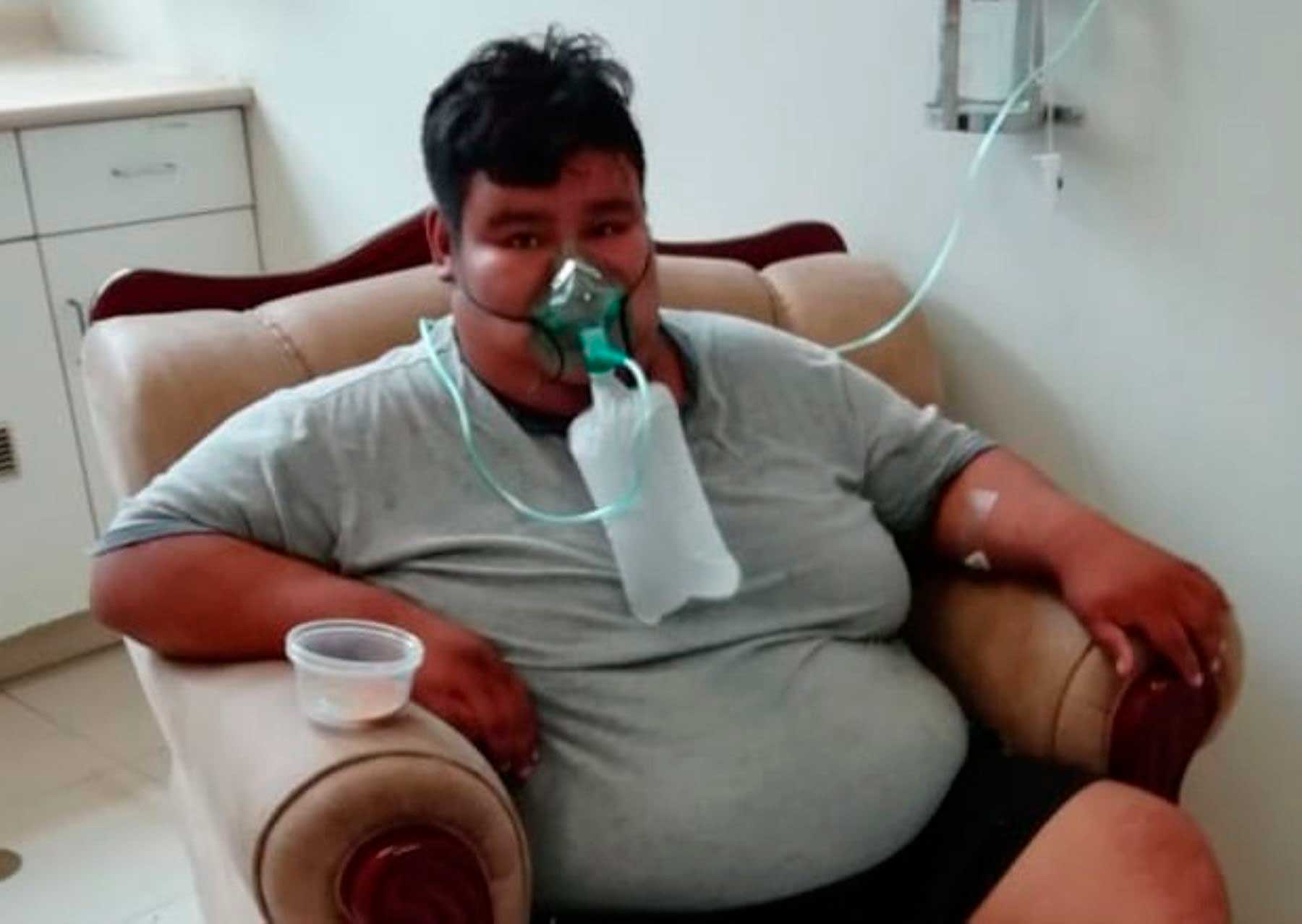 ¡Enhorabuena! Hombre con obesidad mórbida y diabetes logró vencer al Covid-19 en Tumbes