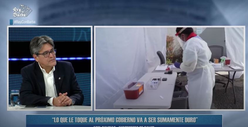 Portada: Abel Salinas: "Tienen que usarse pruebas moleculares y aplicar un cerco epidemiológico"