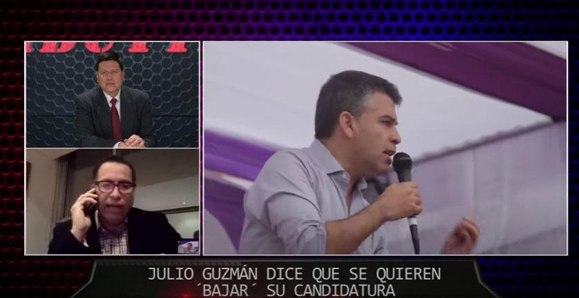 Portada: Combutters: "Guzmán tiene que responder en qué trabaja al fiscal Pérez"