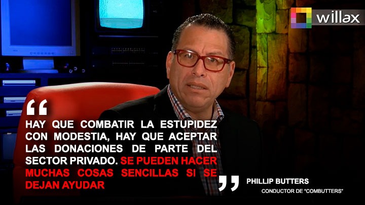 Opinión Phillip Butters: "Hay que aceptar la ayuda del sector privado"