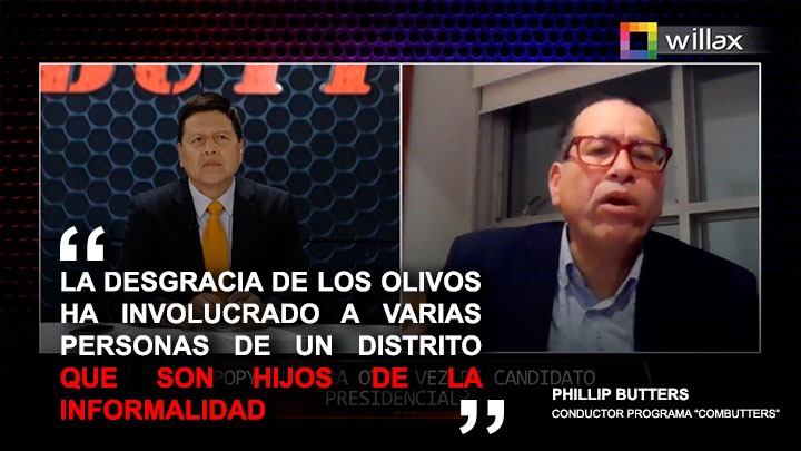 Phillip Butters: “Los fallecidos en la discoteca de Los Olivos eran hijos de la informalidad”