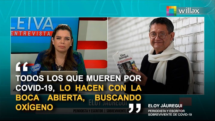Eloy Jáuregui: “Los que mueren por Covid-19, mueren buscando oxígeno”