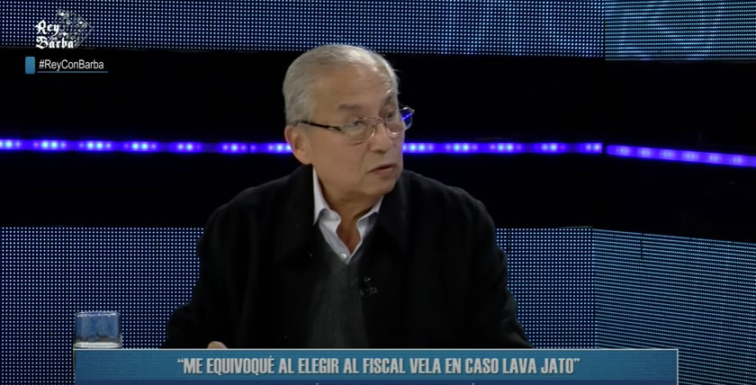 Pedro Chávarry: "Me equivoqué al elegir al fiscal Vela en el caso Lava Jato"