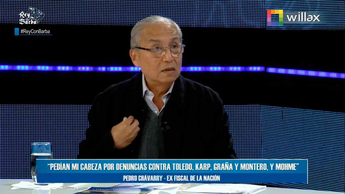 ¡En exclusiva! Pedro Chávarry: "El Presidente Vizcarra ha politizado mi caso"