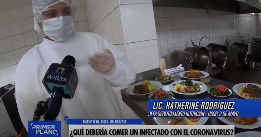 Portada: ¿Qué debería comer un infectado con el coronavirus?