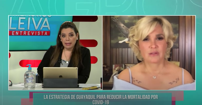 Cynthia Viteri: "Cuando vives la muerte, no hay divisiones políticas"