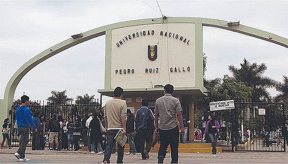 Sunedu: Universidad Nacional Pedro Ruiz Gallo no obtuvo licencia institucional