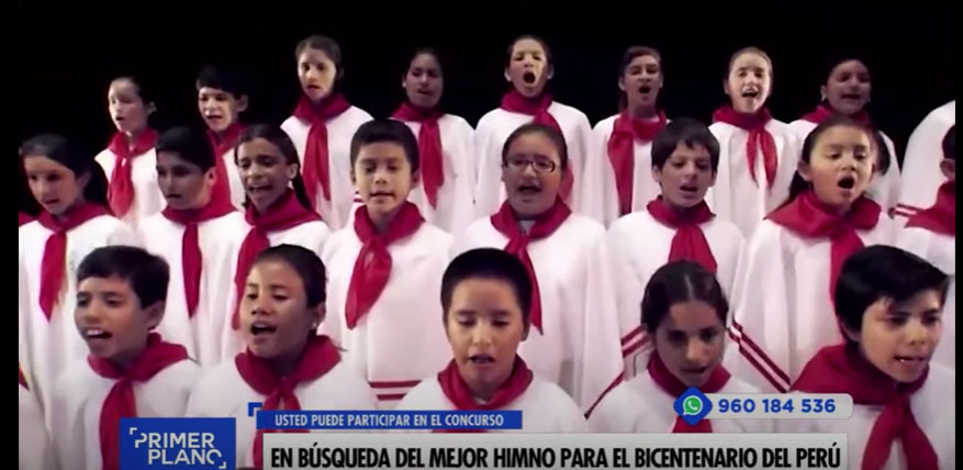 Portada: En búsqueda de mejor himno para el bicentenario del Perú