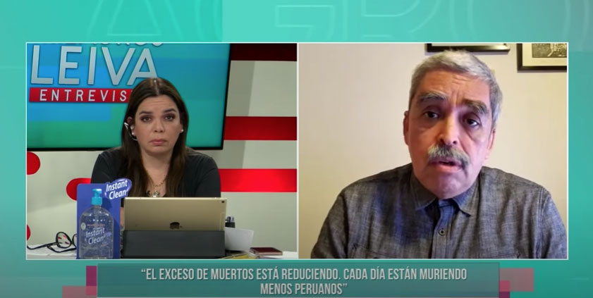 Farid Matuk: "Cada día están muriendo menos peruanos"