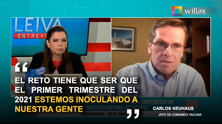 Portada: Carlos Neuhaus: "El reto es vacunar a nuestra gente en el primer trimestre del 2021"