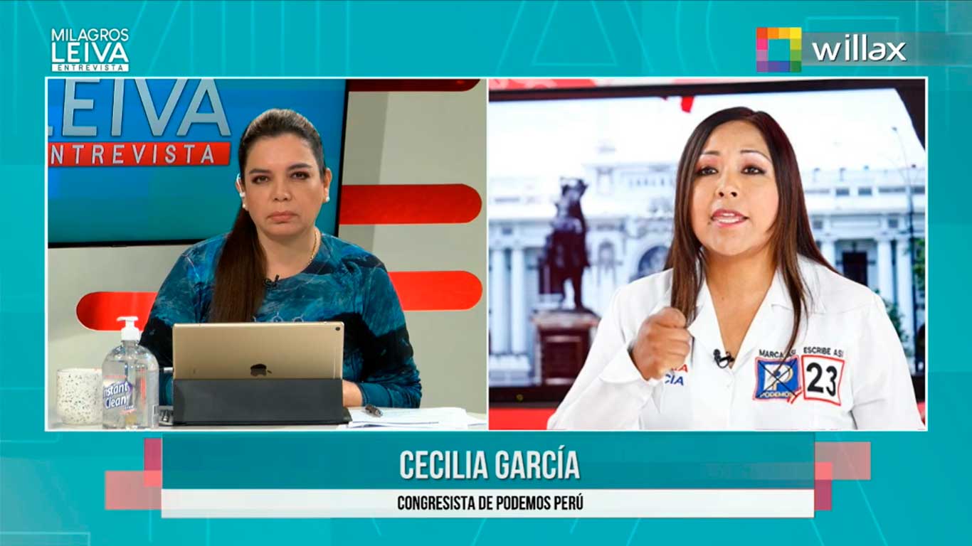 Cecilia García: "Que la minería nos va a salvar es lo más falso que nos pueden decir"