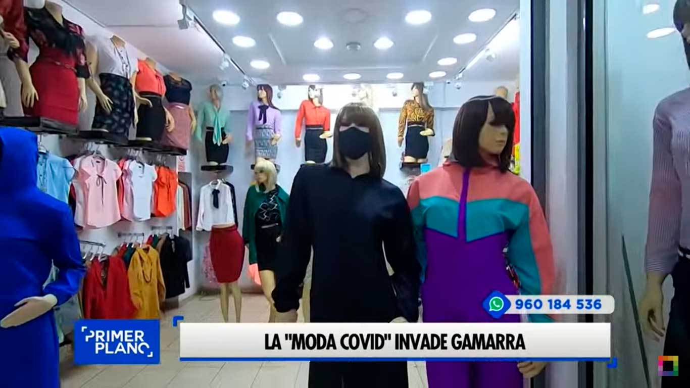 La "moda covid" invade Gamarra