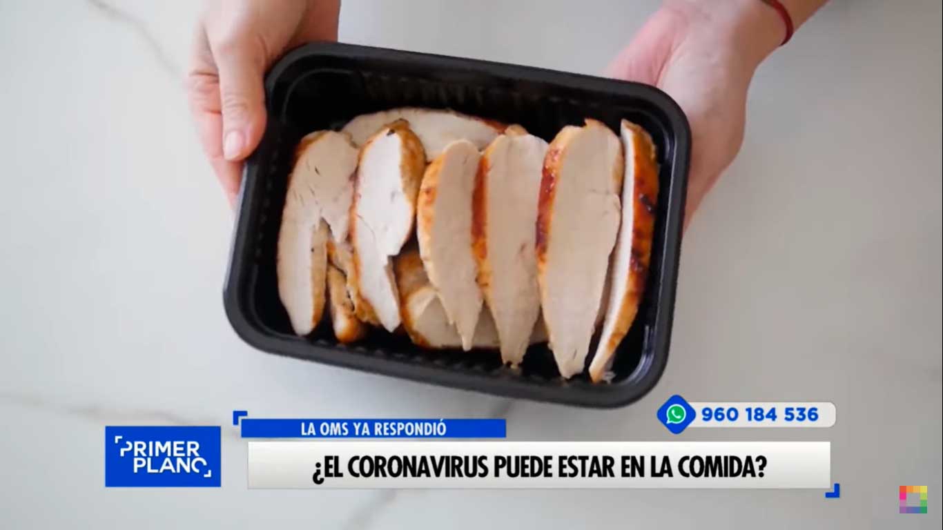 Portada: ¿El coronavirus puede estar en la comida?