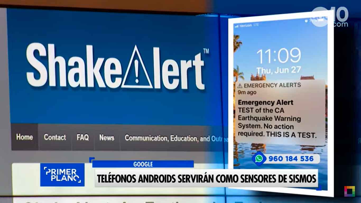 Portada: Teléfonos androids servirán como sensores de sismos