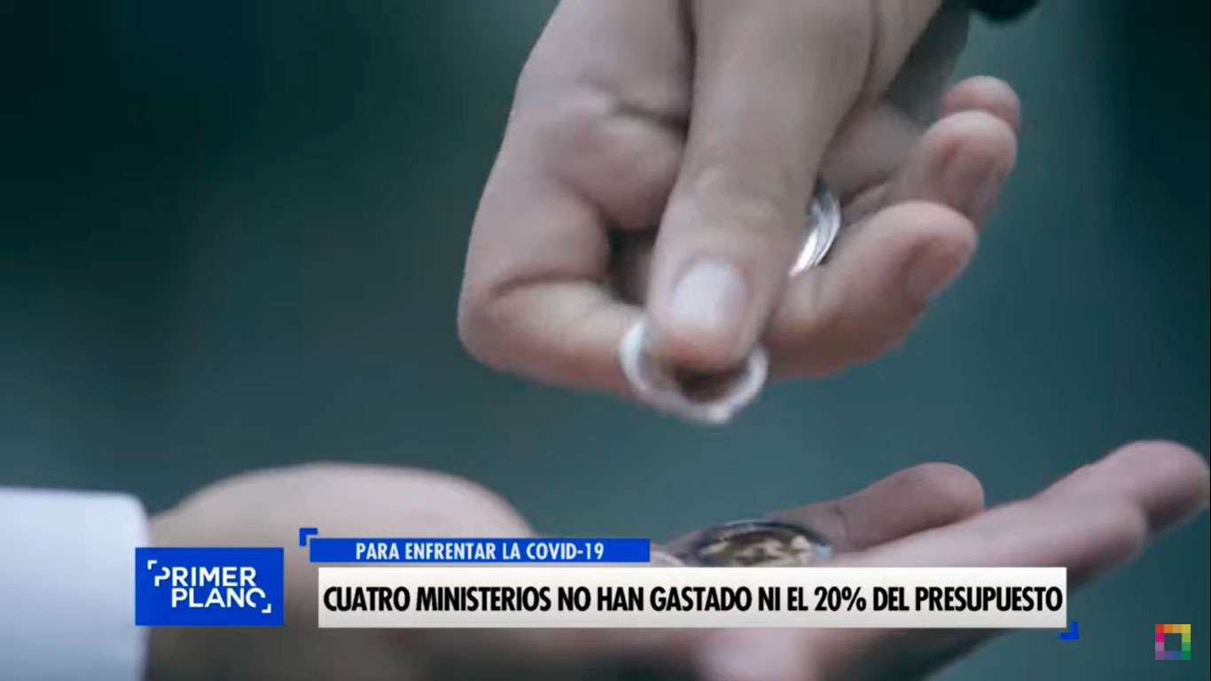 Cuatro ministerios no han gastado ni el 20% del presupuesto