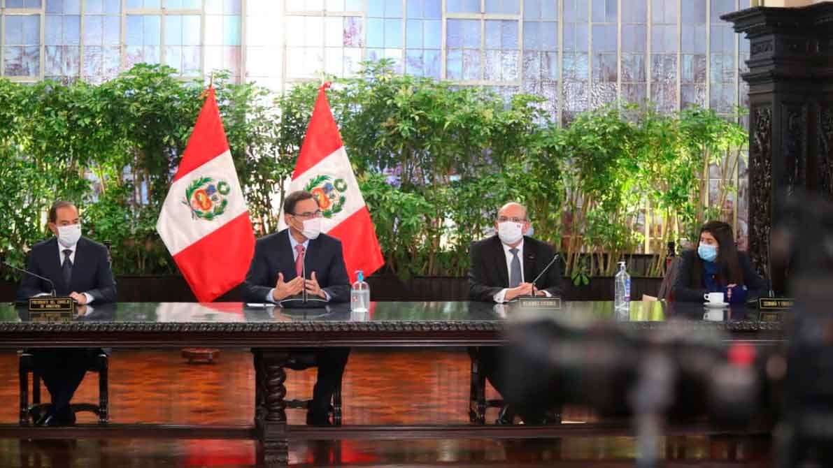 Portada: Martín Vizcarra propondrá al Parlamento cinco puntos de entendimiento en el marco del Pacto Perú