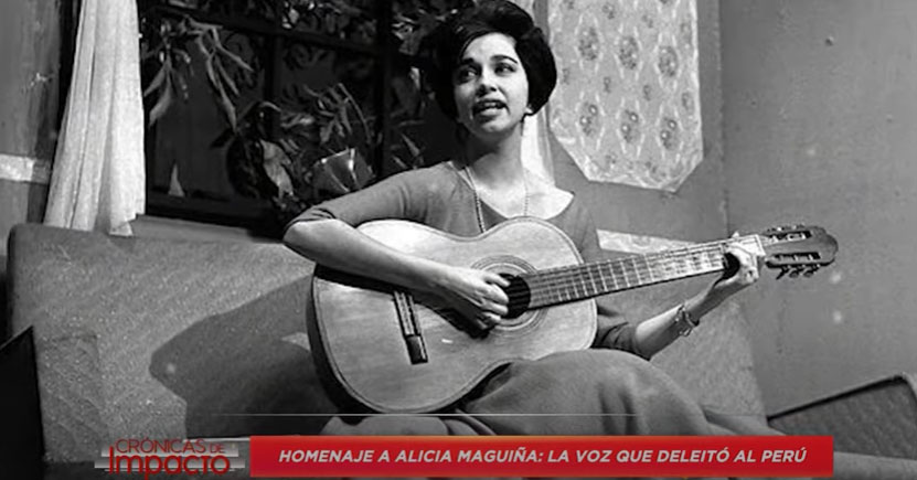 Portada: Homenaje a Alicia Maguiña: La voz que deleitó al Perú