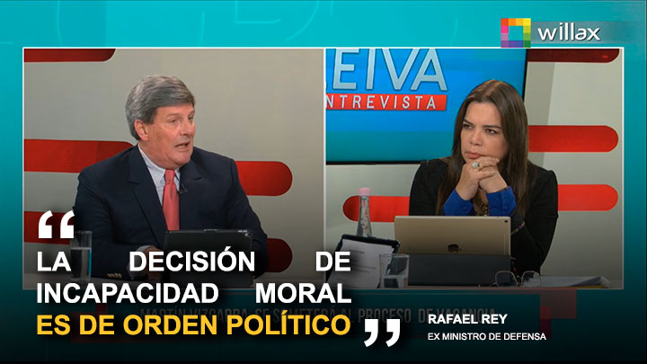 Portada: Rafael Rey: "La decisión de incapacidad moral es de orden político"