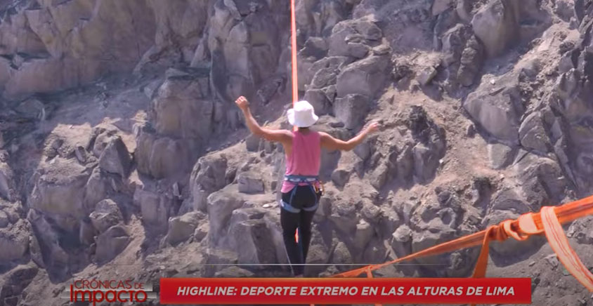 Portada: Highline: Deporte extremo en las alturas de Lima