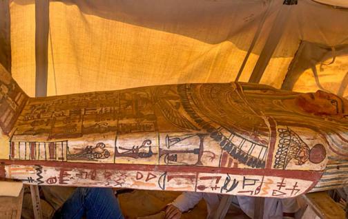 Portada: Egipto: Descubren 27 sarcófagos que tienen 2500 años de antigüedad